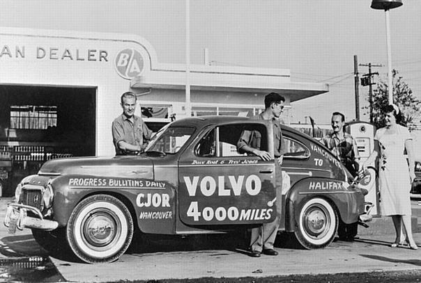 PV444 LS, USA, 1958. Sportiness, durability and fuel economy were words that suddenly became familiar to the US car buyers when the nippy little car from Sweden entered the market.